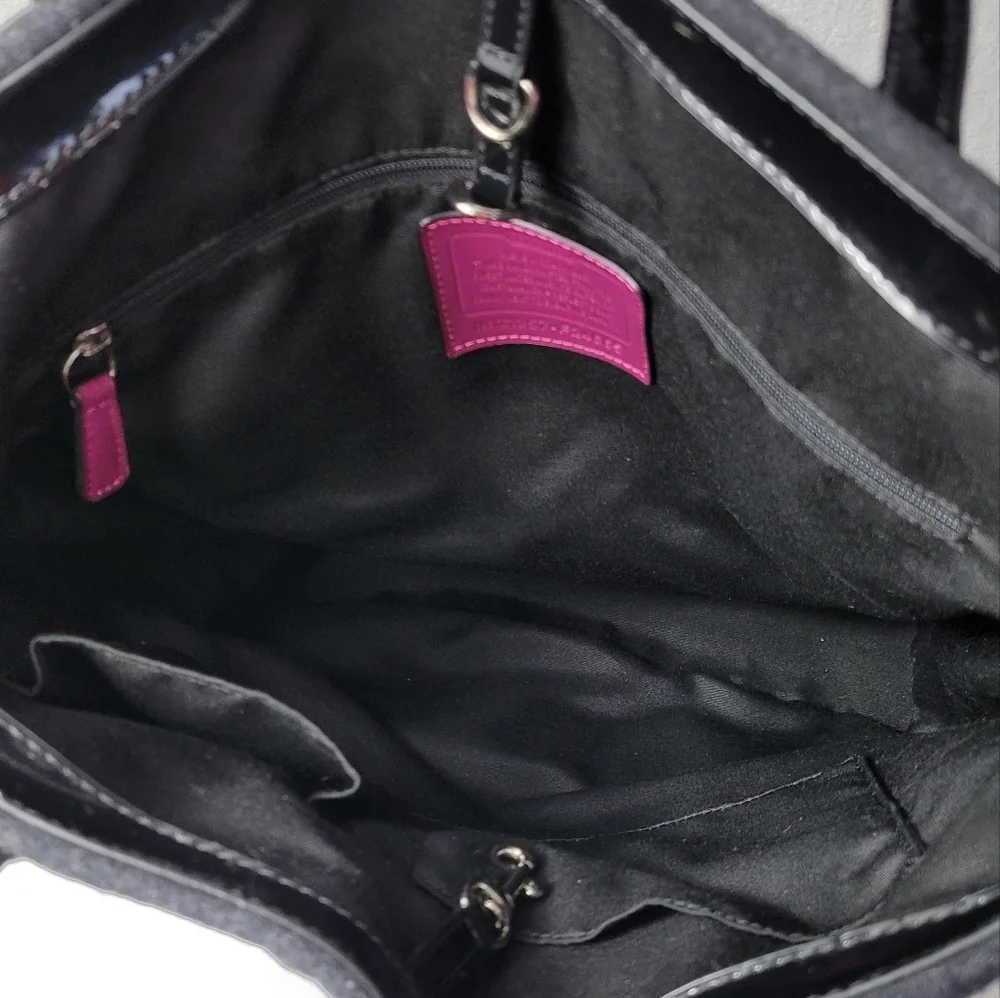 Coach North South Wool Tote